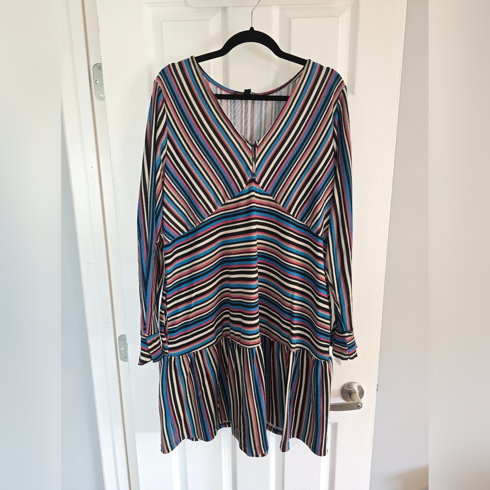 Suzanne Betro Striped Dress